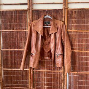 S - Bernardo Genuine Leather Jacket